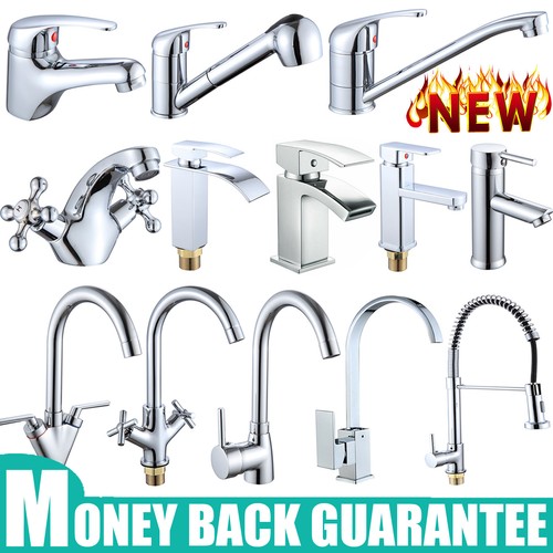 Bathroom kitchen sink taps - sink,