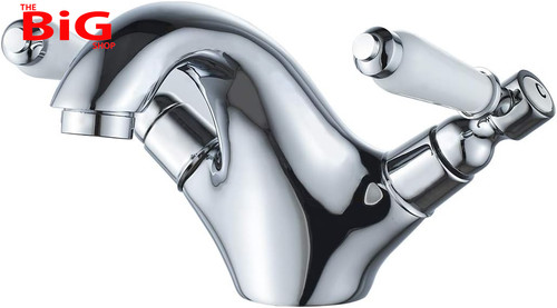 Dual lever basin mixer - dual,