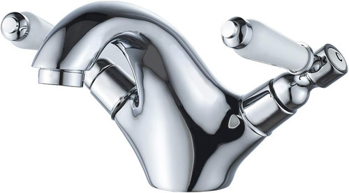Dual lever basin mixer - mixer, taps