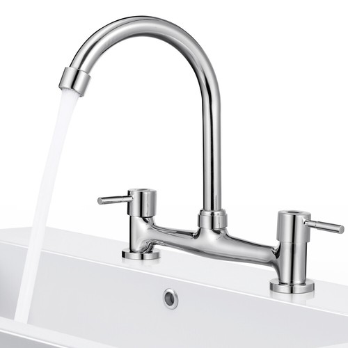 Double hole basin mixer tap - ,