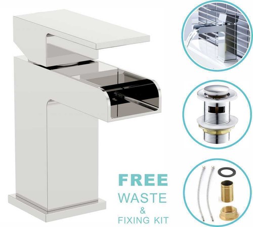 Modern bathroom basin sink tap - bathroom,