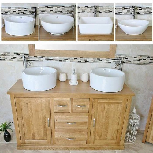 Bathroom vanity unit oak - unit,