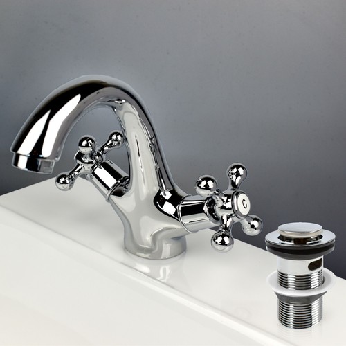 Bathroom basin mixer tap - basin,