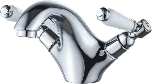 Dual lever basin mixer - dual,