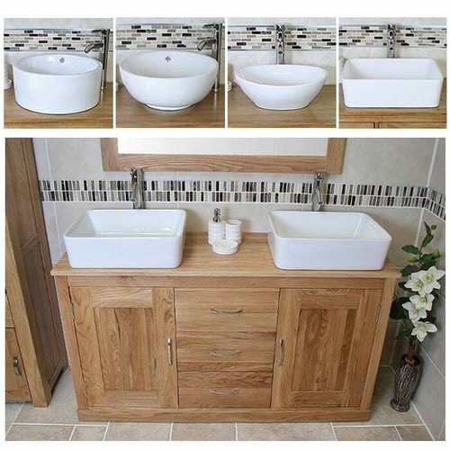 Bathroom vanity unit - |, oak