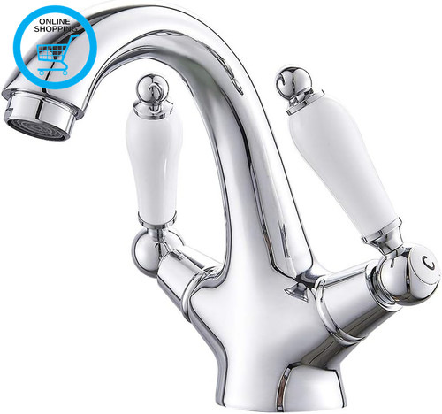 Dual lever basin mixer taps - lever,