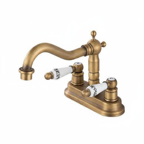 Bronze double control basin - double,