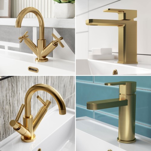 Modern brushed brass basin - modern,