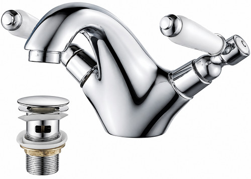 Chrome basin mixer tap - chrome,
