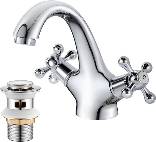 Victorian basin mixer tap - victorian,