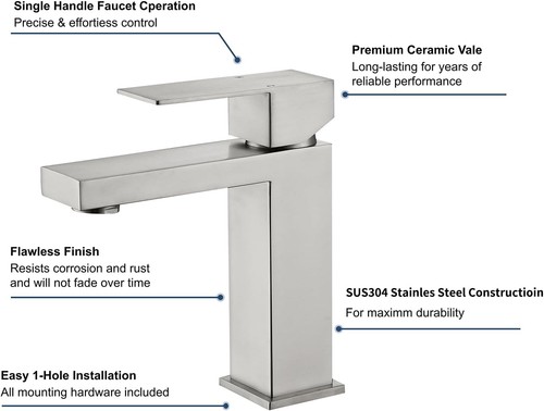 Bathroom sink taps basin - sink,