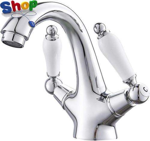 Dual lever basin mixer taps - dual,