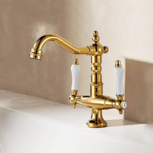 Retro double ceramic handles - retro,