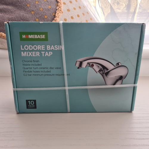 Homebase lodore basin mixer - homebase,